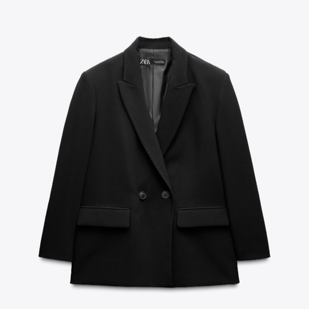 Zara Women's Classic Black Blazer